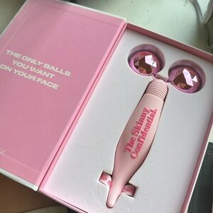 The Skinny Confidential Pink Balls Face Massager